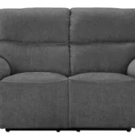 Home Sandy 2 Seater Power Recliner Sofa - Charcoal