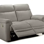 Home New Paolo 2 Seater Manual Recliner Sofa - Grey