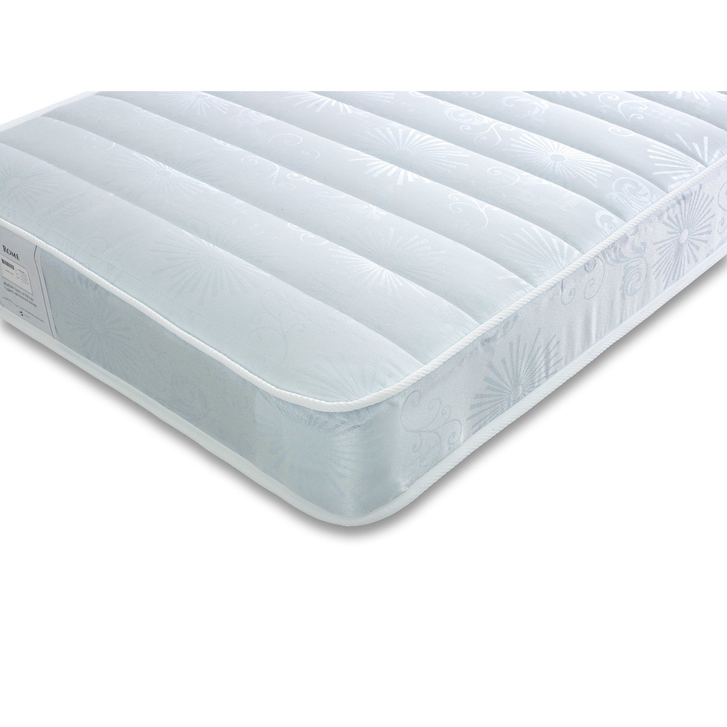 1-123.jpg Single Open Coil Spring Quilted Mattress - Venice - Image 1
