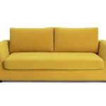 Habitat Brixley Fabric 3 Seater Sofa - Yellow