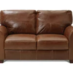Habitat Salisbury Leather 2 Seater Sofa - Tan