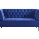 Habitat Blake Velvet 2 Seater Sofa - Navy Blue