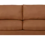 Habitat Lyle Leather 2 Seater Sofa - Tan