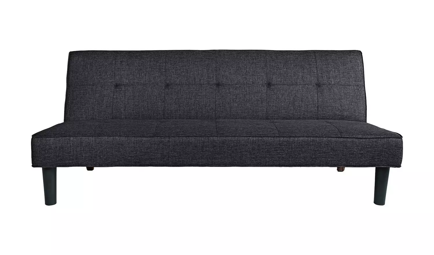 1-97.webp Habitat Patsy 2 Seater Clic Clac Sofa Bed - Charcoal - Image 1