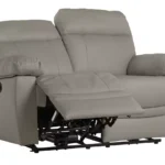 Home New Paolo 2 Seater Power Recliner Sofa - Grey